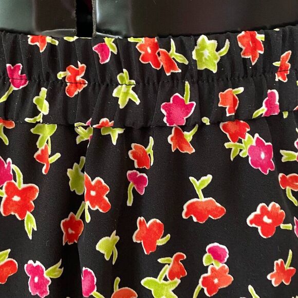 LESLIE FAY Sportswear Florel Boho Womens Skirt Size 10 - Picture 7 of 9